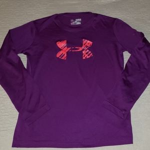 Purple Under Armour long-sleeve